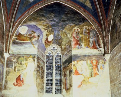 Scenes from The Life of St. John the Evangelist, from the Chapel of St. Jean by Matteo Giovanetti